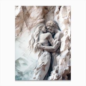 Cliffside Passion Canvas Print