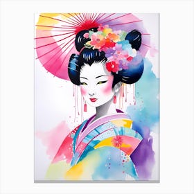 Geisha 78 Canvas Print