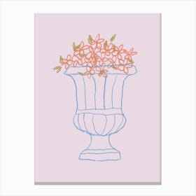 Vase Of Flowers 3 Canvas Print