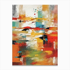 Colourful Abstract Art, Art Print Canvas Print