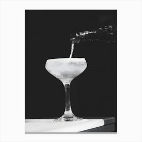 Cocktail Champagne Canvas Print