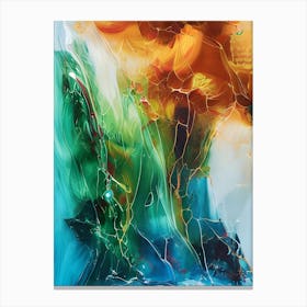 Colorful Abstract Art Canvas Print