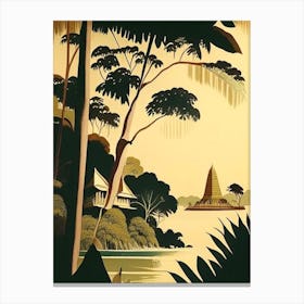 Koh Kood Thailand Rousseau Inspired Tropical Destination Canvas Print