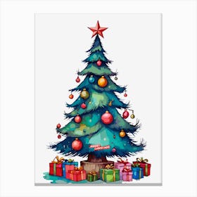 Christmas Tree Canvas Print