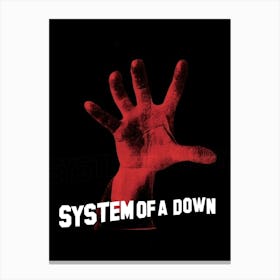 System Of A Down 3 Canvas Print