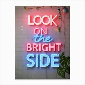 Look On The Bright Side Canvas Print