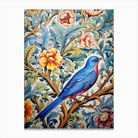 Bird On A Branch 4 Canvas Print