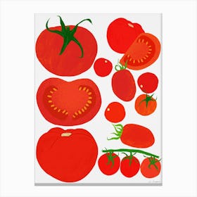Tomato Harvest Canvas Print