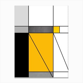 Mondrian Variation B Canvas Print