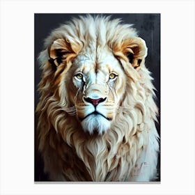 Lion art 56 Canvas Print