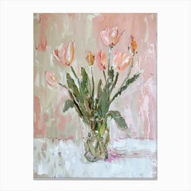 A World Of Flowers Tulips 4 Painting Canvas Print