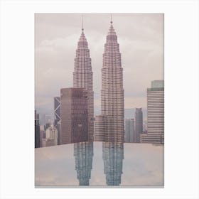 Petronas Twin Towers 5 Canvas Print
