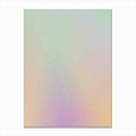 Rainbow Holographic Background Canvas Print