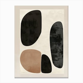 Pori Stone Park Bauhaus Minimalist Canvas Print