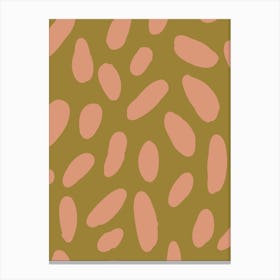 Splatter Pattern Canvas Print