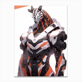 Overwatch Zebra Canvas Print