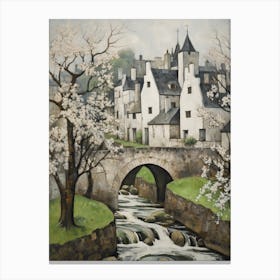 Castle Combe (Wiltshire) Painting 6 Canvas Print