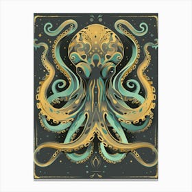 Octopus 5 Canvas Print