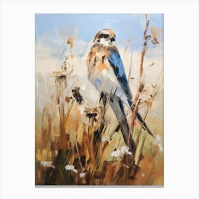 Bird Painting American Kestrel 3 Canvas Print
