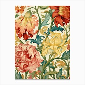 Floral Pattern 77 Canvas Print