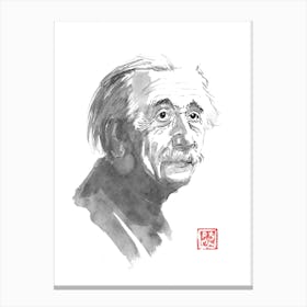 Einstein 02 Canvas Print
