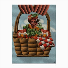 Matryoshka Salad Canvas Print