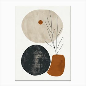 Tabuk Stone Park Bauhaus Minimalist Canvas Print