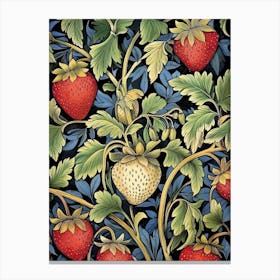 William Morris Strawberries Vintage  Canvas Print