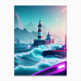 Ocean Storm Canvas Print