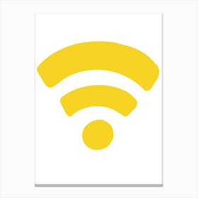 Wifi Icon Canvas Print