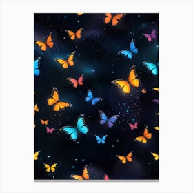 Colorful Butterflies 11 Canvas Print