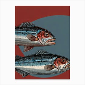 Two Fish Canvas Print