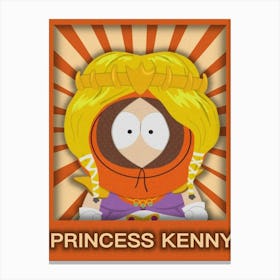 Princess Kenny Canvas Print