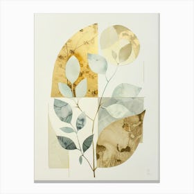 'Gold Leaf' 5 Canvas Print