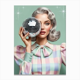 Disco Ball 39 Canvas Print