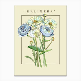 Kalimera Canvas Print