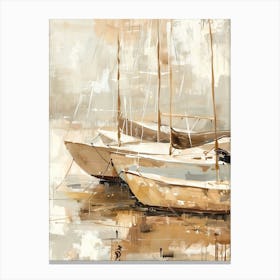 Sailboats Canvas Print