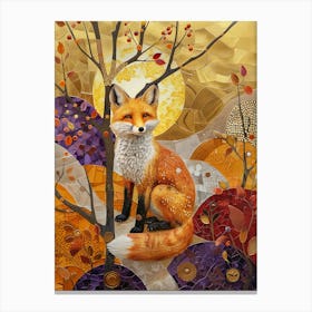 Autumn Fox Canvas Print