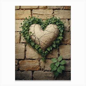 Heart Of Ivy 2 Canvas Print