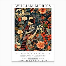 William Morris Exhibitions Birds Series 50 Canvas Print