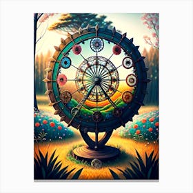 Wheel Of The Year Canvas Print