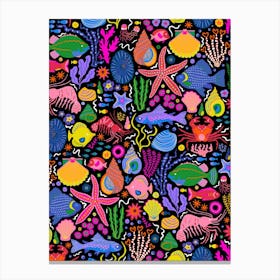 Under The Sea Canvas Print