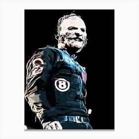 Scream Scream By corey taylor slipknot music band Canvas Print