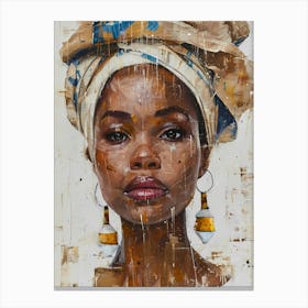 African Woman Canvas Print