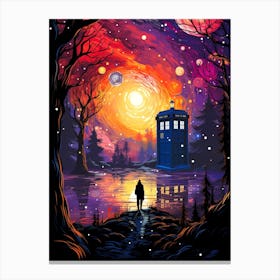 Doctor Who Tardis Canvas Print