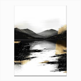 Black And Gold Canvas Print 12 Canvas Print