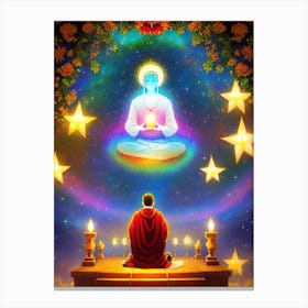 Buddha In Meditation Canvas Print