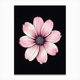 Pink Flower 8 Canvas Print