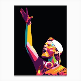 Avicii Pop Art Canvas Print