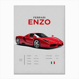 Ferrari Enzo Canvas Print